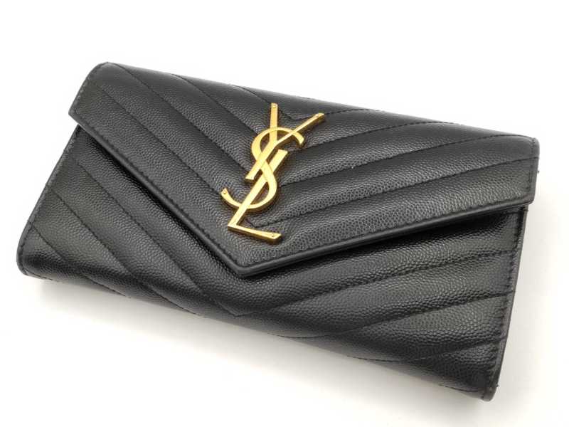 サンローラン買取　長財布　372264